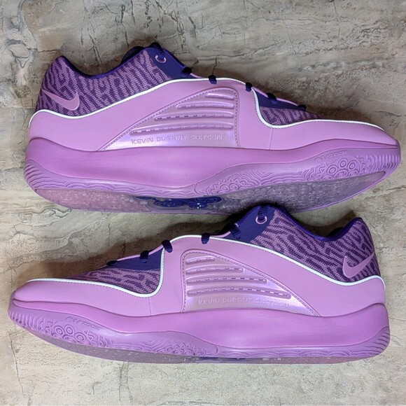 Nike KD 16 B.A.D. Men\'s 7.5 Field Purple Fuchsia Basketball Shoes DV2917-500 main image 7